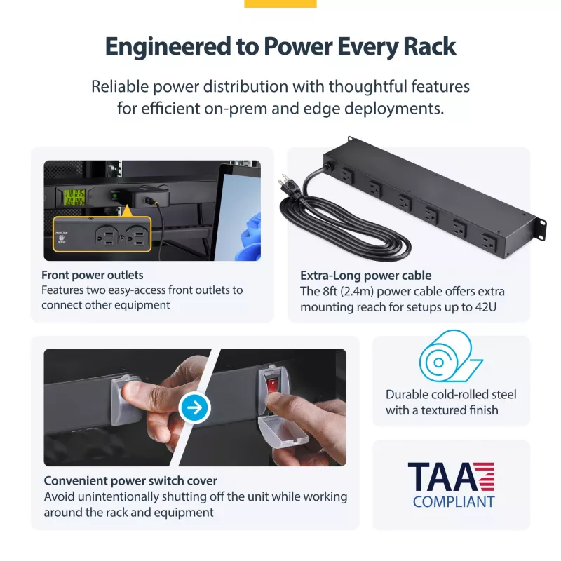 Cabo Ethernet CAT8 StarTech.com 50 cm azul, RJ45 sem patilha, 25G/40G, 2000 MHz, 100 W PoE++, S/FTP, 26AWG cobre puro estanhado, LSZH, cabo de rede blindado com alívio de tensão, testado individualmente
