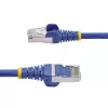 StarTech.com Cabo Ethernet CAT8 azul de 1m, RJ45 sem patilha, 25G/40G, 2000M, 100W PoE++, S/FTP, 26AWG fio de cobre puro desencapado, LSZH, cabo de rede patch blindado com alívios de tensão, testado individualmente