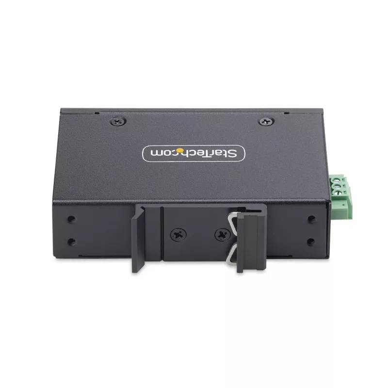 StarTech.com I51G-ETHERNET-SWITCH switch Gigabit Ethernet industrial não gerido de 5 portas, 10/100/1000, calha DIN/montagem na parede, IP30, -40 a 75 °C (-40–167 °F), DC, TAA