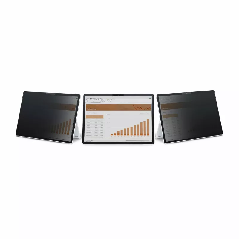 Filtro de privacidade StarTech.com 4 vias 12,3 polegadas Surface Pro 4/5/6/7/7+, vertical/horizontal, compatível com toque, ângulo de visualização +/- 30°, redução de luz azul, superfície mate