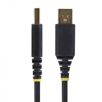 Cabo adaptador USB para série StarTech.com 1ft (30cm), retenção COM, porcas/parafusos substituíveis, USB-A para DB9 RS232, CI FTDI, proteção ESD, Windows/macOS/Linux