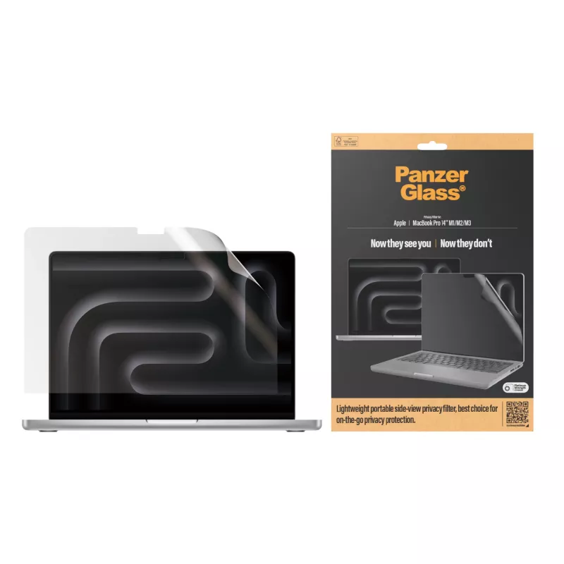 Proteção de ecrã PanzerGlass Dual Privacy MacBook Pro 14