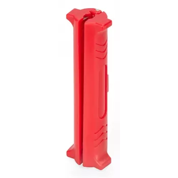 Ferramenta de descarnar para cabos de dados DIGITUS DN-94001-1353 — capacidade de descarnar 5 mm–15 mm, diâmetro máximo do cabo 15 mm, vermelho