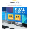 Cabo StarTech.com 1,5ft (50cm) Thunderbolt 5, 80Gbit/s/até 120Gbit/s, 240W PD, 8K 60Hz, cabo Thunderbolt certificado - compatível com Thunderbolt 4/USB4/USB-C