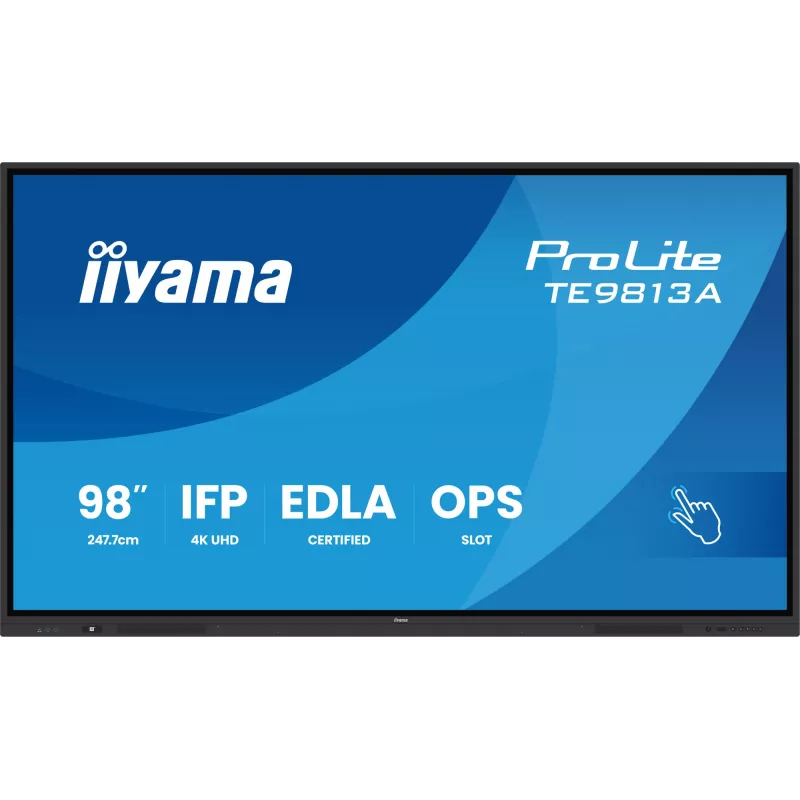 Ecrã de sinalização interativo iiyama TE9813A-B1AG 2,48 m (97,5