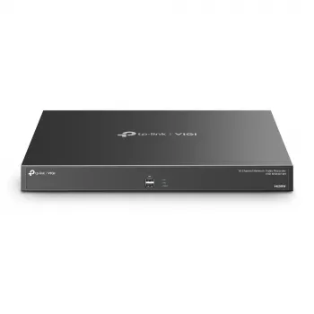 Gravador de vídeo em rede TP-Link VIGI NVR4016H 16 canais 4K preto