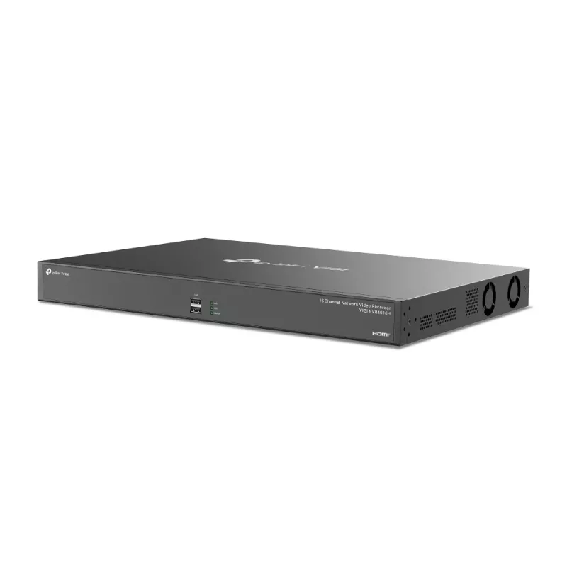 Gravador de vídeo em rede TP-Link VIGI NVR4016H 16 canais 4K preto