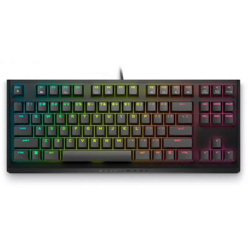 Teclado Alienware AW420K USB preto 545-BBDY Dell