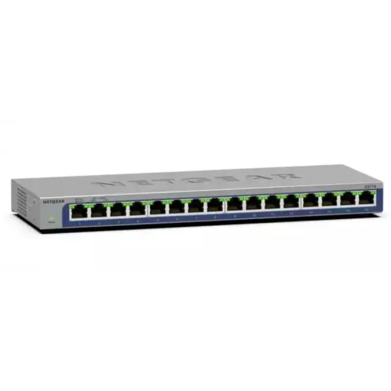 NETGEAR GS116 não gerido L2 Gigabit Ethernet (10/100/1000) preto