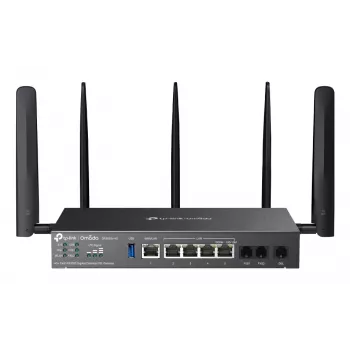 Router sem fios TP-Link Omada DR3650V-4G Gigabit Ethernet dual-band (2,4 GHz / 5 GHz) preto