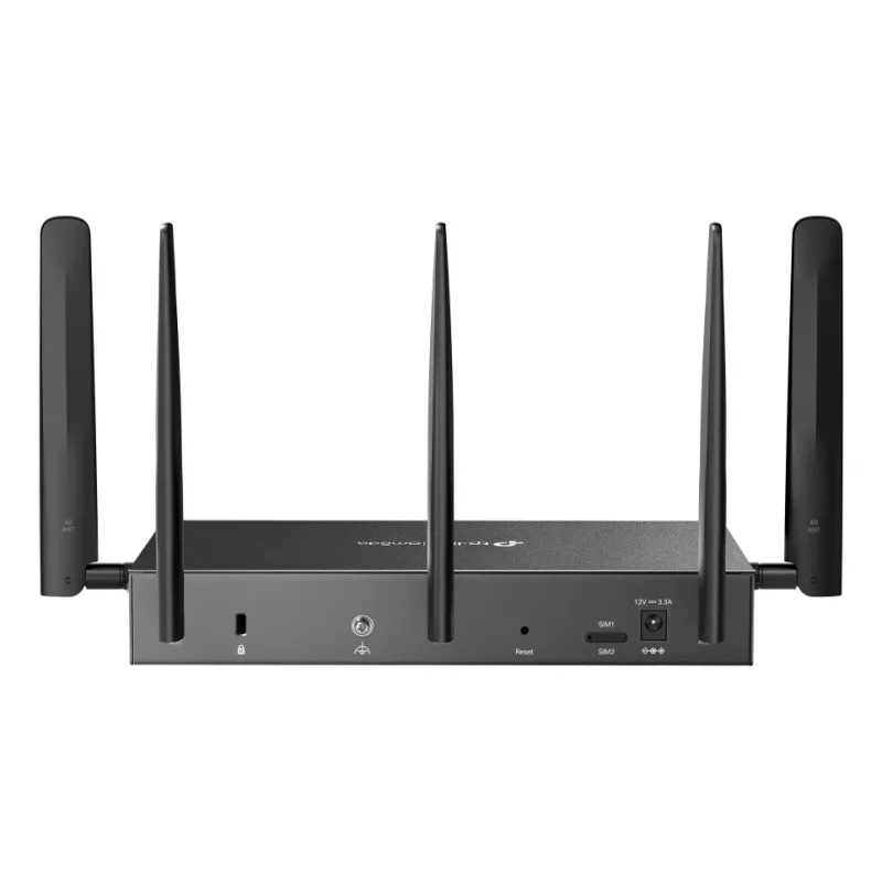 Router sem fios TP-Link Omada DR3650V-4G Gigabit Ethernet dual-band (2,4 GHz / 5 GHz) preto