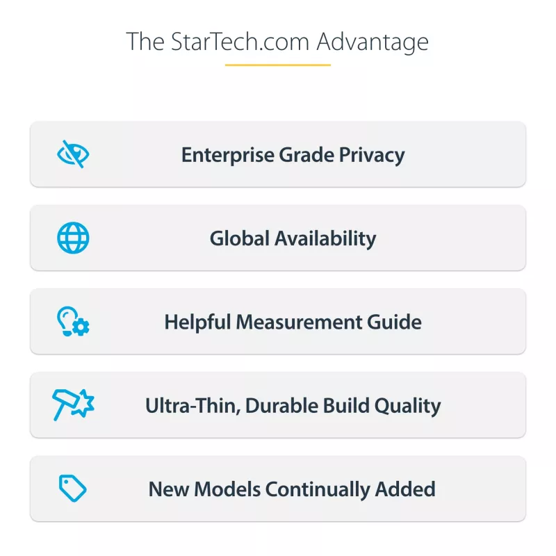 StarTech.com película de privacidade Flip-Over 13,5