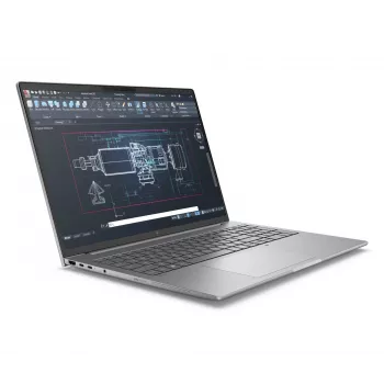 HP ZBook 8 G1i Intel Core Ultra 9 285H 40,6 cm (16 polegadas) WUXGA 64 GB DDR5-SDRAM Wi-Fi 7 (802.11be) Windows 11 Pro AI PC