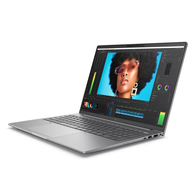 Portátil HP ZBook 8 G1i, 16 polegadas com toque, Intel Core Ultra 7, 64GB DDR5, 2TB SSD, NVIDIA RTX 500 Ada, Windows 11 Pro, Meteor Silver