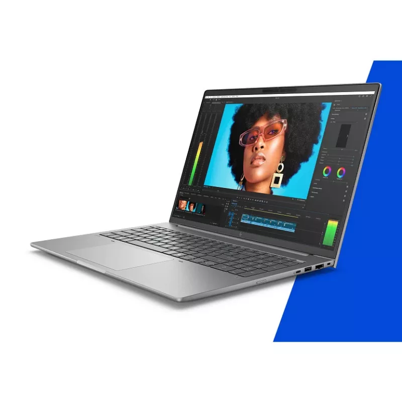 HP ZBook 8 G1i 16 A3ZU1ET estação de trabalho móvel, Intel Core Ultra 7 265H vPro, 16 polegadas WQUXGA (3840x2400) IPS 500 nits, 64 GB RAM, 2 TB SSD, NVIDIA RTX 500 Ada, Wi-Fi 7, Windows 11 Pro, cinzenta