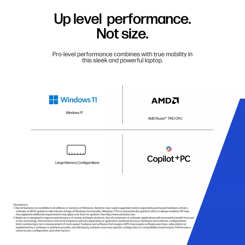HP ZBook 8 G1ak 14 A3ZT2ET estação de trabalho móvel, AMD Ryzen AI 7 PRO 350, 14 polegadas (35,6 cm) WUXGA IPS ecrã tátil, 32 GB RAM, 1 TB SSD, AMD Radeon 860M, Wi-Fi 7, Windows 11 Pro