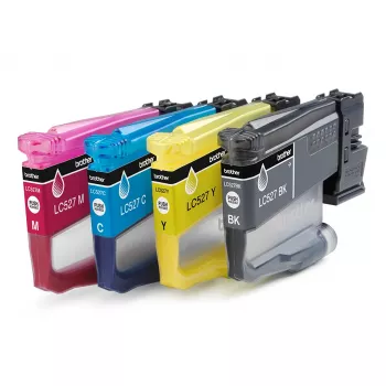 Pack de tinteiros Brother LC527VAL CMYK – 1×1300, 3×900 páginas