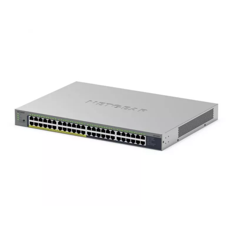 NETGEAR GS748PP Gigabit Ethernet não gerido (10/100/1000) Power over Ethernet (PoE) cinzento