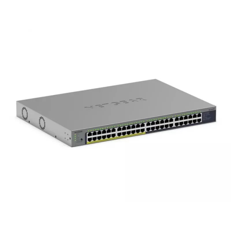 NETGEAR GS748PP Gigabit Ethernet não gerido (10/100/1000) Power over Ethernet (PoE) cinzento