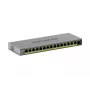NETGEAR GS116EP gerido L2/L3 Gigabit Ethernet (10/100/1000) Power over Ethernet (PoE) cinzento