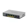 NETGEAR GS105EPP Gigabit Ethernet não gerido (10/100/1000) Power over Ethernet (PoE) montagem em secretária/parede cinzento