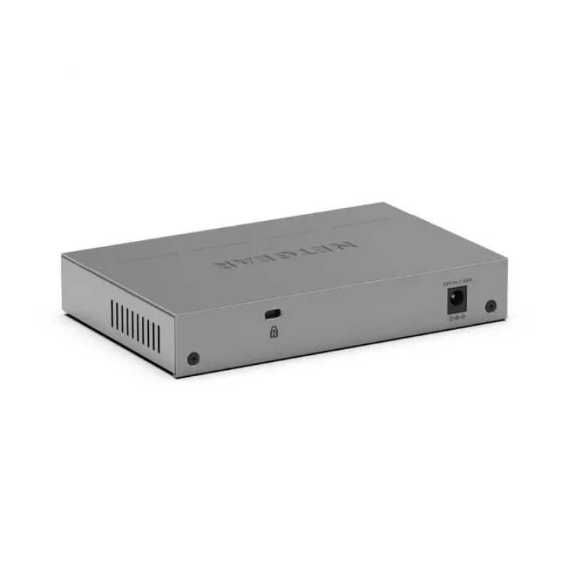 NETGEAR GS105PP Gigabit Ethernet não gerido (10/100/1000) Power over Ethernet (PoE) montagem em secretária/parede cinzento