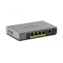 NETGEAR GS105EP Gigabit Ethernet não gerido (10/100/1000) Power over Ethernet (PoE) cinzento
