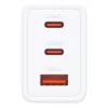 Carregador de interior AC D-Link DCP-651 — 65 W GaN, 2x USB‑C, Universal…