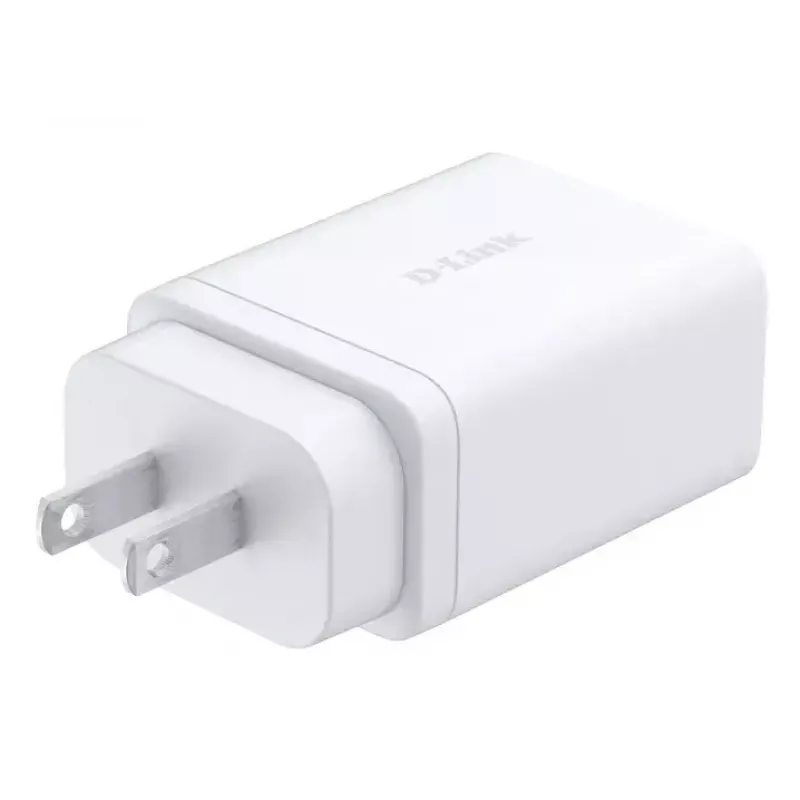 Carregador de interior AC D-Link DCP-651 — 65 W GaN, 2x USB‑C, Universal…