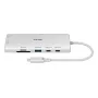 Hub USB-C 10 em 1 D-Link DUP-A01 — host USB 3.2 Gen 1 Type-C, Gigabit Ethernet, SD/MicroSD, HDMI até 3860x2160@60Hz