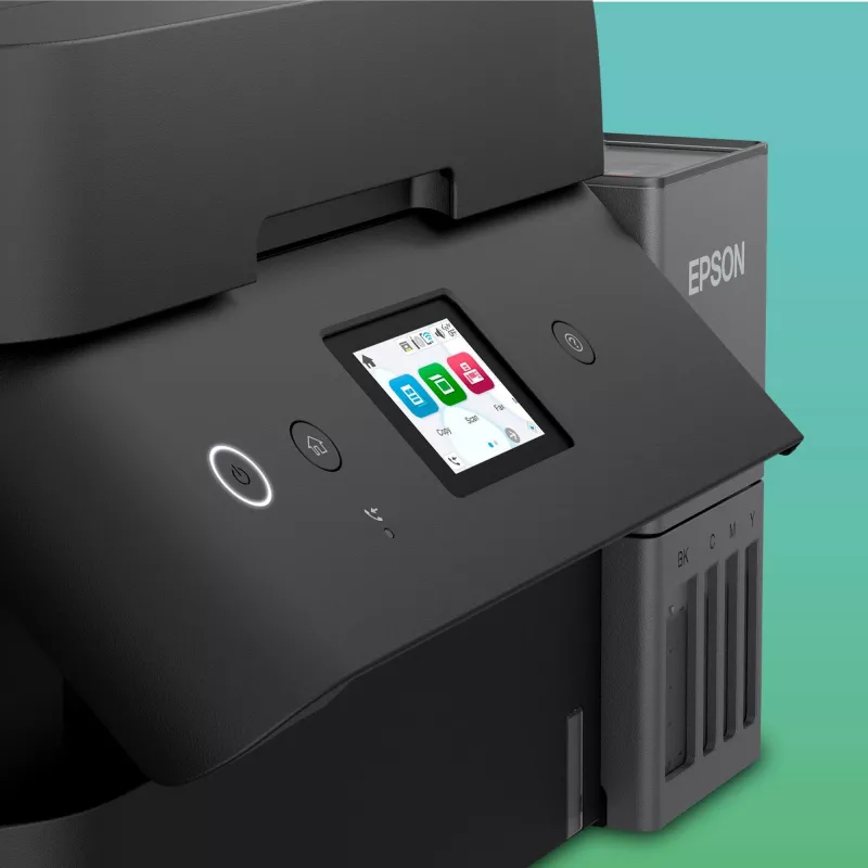 Impressora multifunções de jato de tinta Epson EcoTank ET-4950 — cor, A4, 4800x1200 dpi, 35 ppm, Wi-Fi, Ethernet, duplex, preto