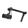Microfone para PC ENDORFY Solum Studio — USB com fios, 24 bits/96 kHz, 20–20000 Hz, suporte de mesa ajustável, controlos táteis, saída para auscultadores, preto