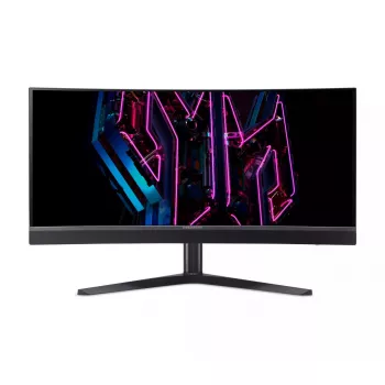 Monitor curvo OLED UltraWide Quad HD 34 polegadas Acer Predator X34Vbmiiphuzx 3440 x 1440 21:9