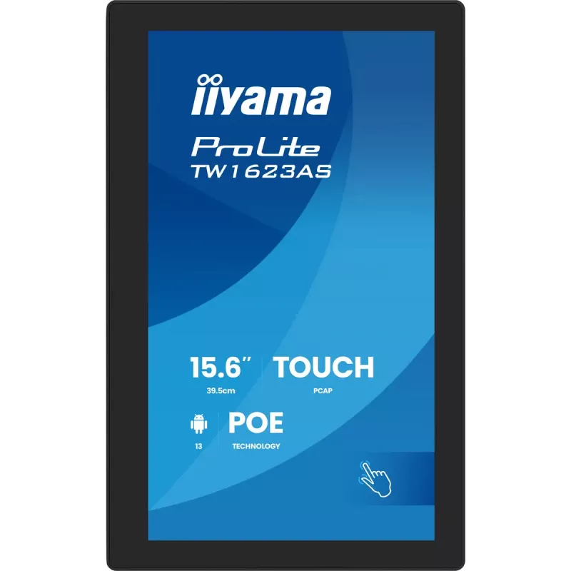 Monitor de computador iiyama TW1623AS-B3P 39,6 cm (15,6