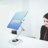 Suporte de mesa ajustável StarTech.com para tablet – montagem na parede – capacidade 1 kg – suporte universal ergonómico articulado para tablet – suporte de mesa para tablet giratório/inclinável/rotativo