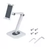 Suporte de mesa ajustável StarTech.com para tablet – montagem na parede – capacidade 1 kg – suporte universal ergonómico articulado para tablet – suporte de mesa para tablet giratório/inclinável/rotativo