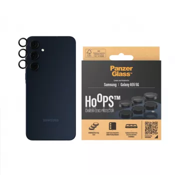PanzerGlass ® Hoops® proteção para lentes da câmara preto Samsung Galaxy A55 5G