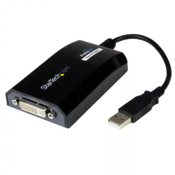 Adaptador USB para DVI StarTech.com – 1920 x 1200, 2.0, USB Type-A, saída DVI, 1920 x 1200 píxeis