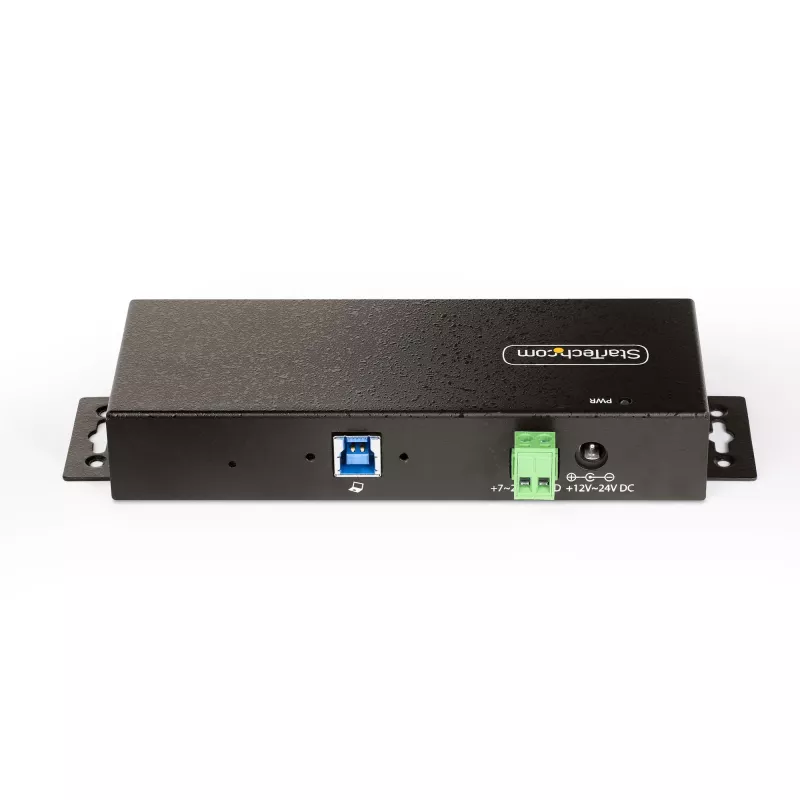 Hub de interfaces StarTech.com 5G7AINDRM-USB-A-HUB USB 3.2 Gen 1 (3.1 Gen 1) Type-B 5000 Mbit/s preto