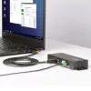 Hub de interfaces StarTech.com 5G7AINDRM-USB-A-HUB USB 3.2 Gen 1 (3.1 Gen 1) Type-B 5000 Mbit/s preto