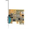 Placa serial PCI Express StarTech.com, placa de interface serial PCIe para RS232 (DB9), placa serial para PC com UART 16C1050, suportes standard ou low-profile, retenção COM, Windows e Linux
