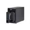 QNAP 2 baías USB Type-C Direct Attached Storage com RAID por hardware | TR-002 | Micro | 6 GB | Preto