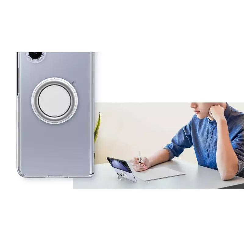 Capa para telemóvel Samsung EF-XF946CTEGWW 19,3 cm (7,6 polegadas) transparente