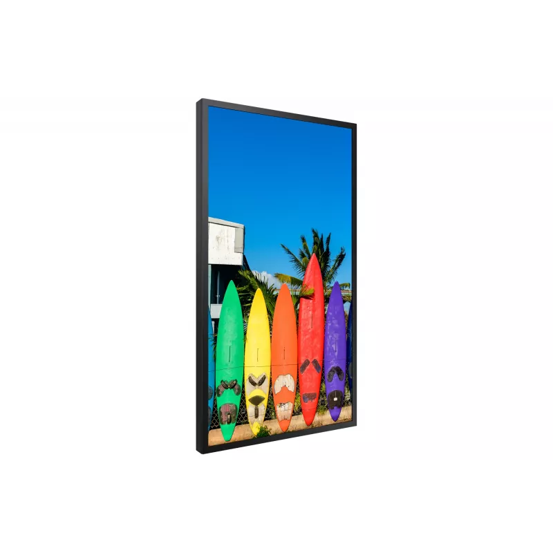 Ecrã plano de sinalização digital Samsung OM46B 116.8 cm (46 polegadas) LCD Wi-Fi 4000 cd/m² Full HD preto Tizen 5.0 24/7