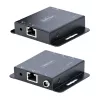 StarTech.com Extensor HDMI 4K sobre cabo Ethernet CAT6/CAT5, extensor de vídeo 4K 30Hz ou 1080p 60Hz, HDMI sobre cabo Ethernet, kit transmissor e recetor HDMI, telecomando IR