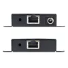 StarTech.com Extensor HDMI 4K sobre cabo Ethernet CAT6/CAT5, extensor de vídeo 4K 30Hz ou 1080p 60Hz, HDMI sobre cabo Ethernet, kit transmissor e recetor HDMI, telecomando IR