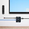 StarTech.com Extensor HDMI 4K sobre cabo Ethernet CAT6/CAT5, extensor de vídeo 4K 30Hz ou 1080p 60Hz, HDMI sobre cabo Ethernet, kit transmissor e recetor HDMI, telecomando IR
