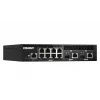 QNAP QSW-M2108R-2C switch L2 gerido, 8 x 2,5GbE + 2 x 10GbE SFP+/RJ-45 combo, meia largura, montável em rack