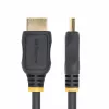 StarTech.com Cabo de extensão HDMI 2.0 de 1m, cabo HDMI High Speed portsaver, 4K 60Hz, cabo adaptador de extensão HDMI macho para fêmea, cabo de extensão HDMI, M/F
