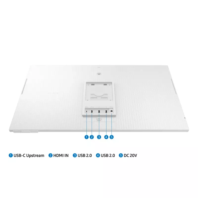 Samsung M80D Monitor de computador 81,3 cm (32 polegadas) 3840 x 2160 píxeis 4K Ultra HD LED Branco